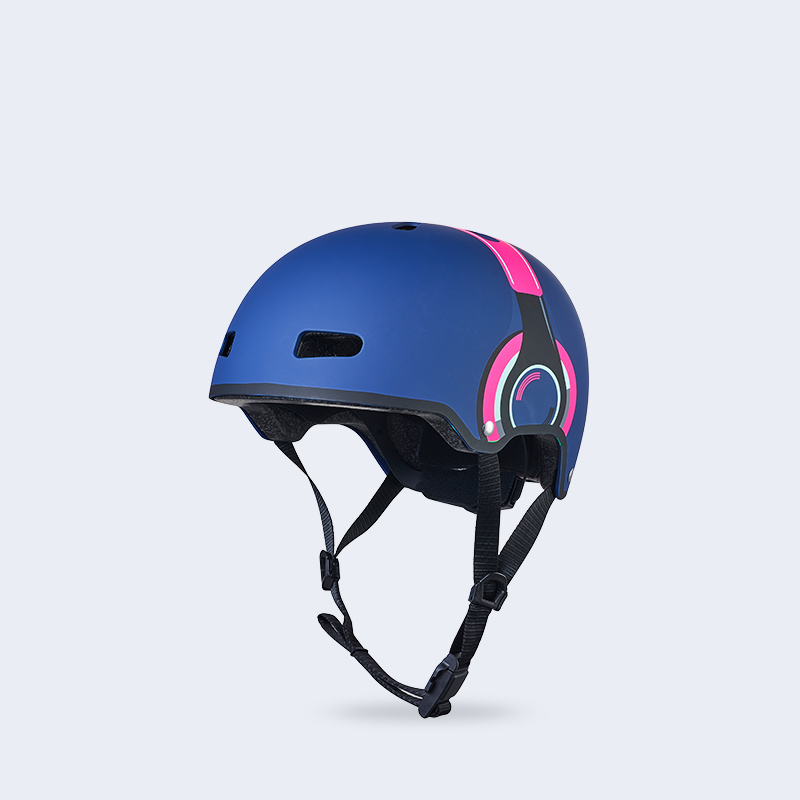 헬멧 디럭스 V3 ABS 헤드폰 핑크